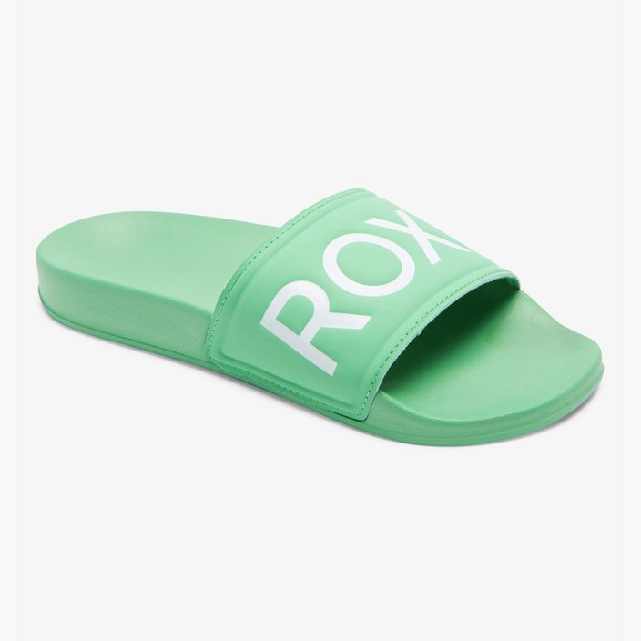 Flip-flops pentru femei ROXY Slippy II 2021 absinthe green 8