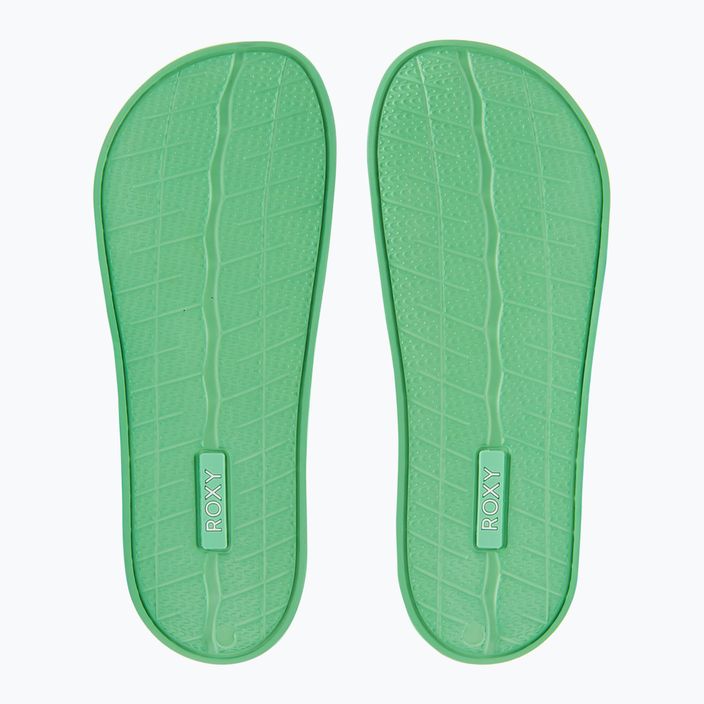 Flip-flops pentru femei ROXY Slippy II 2021 absinthe green 12