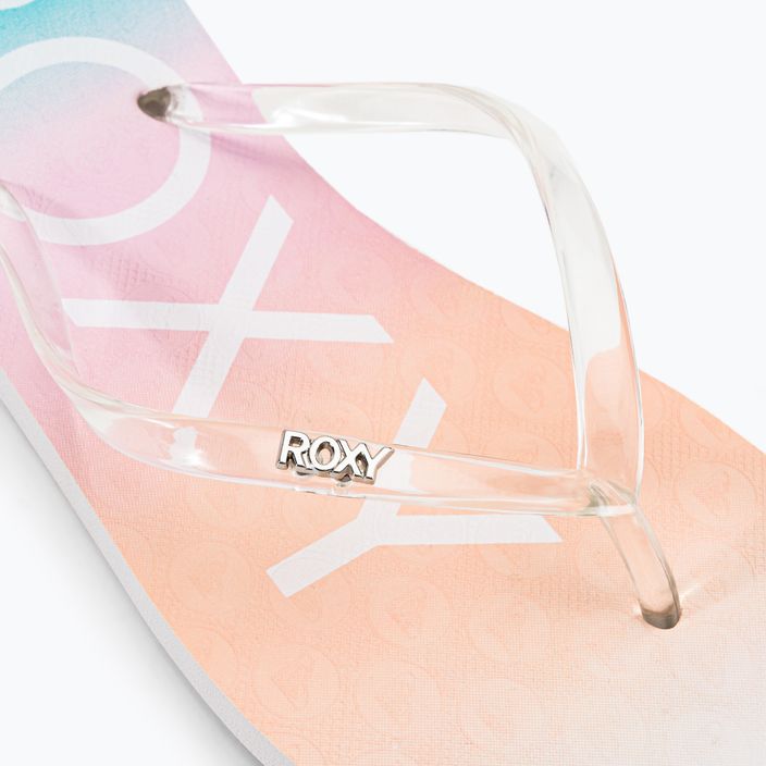 Flip flop pentru femei ROXY Viva Jelly 2021 aquamarine 7
