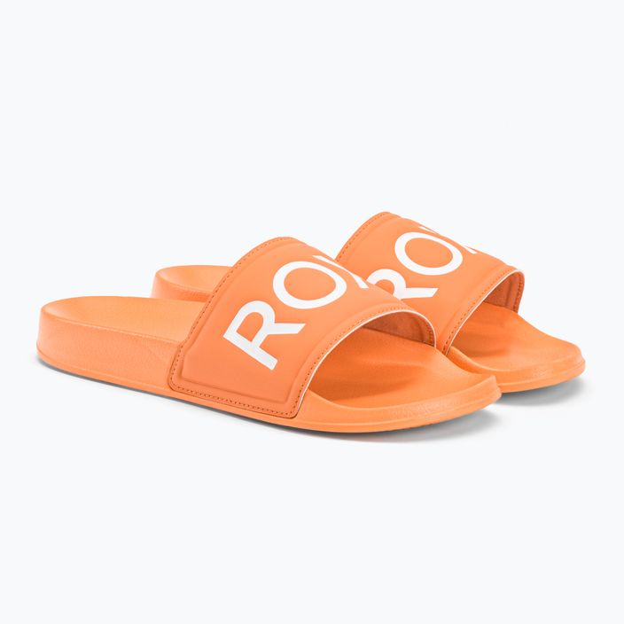 Flip-flops pentru femei ROXY Slippy II 2021 classic orange 4