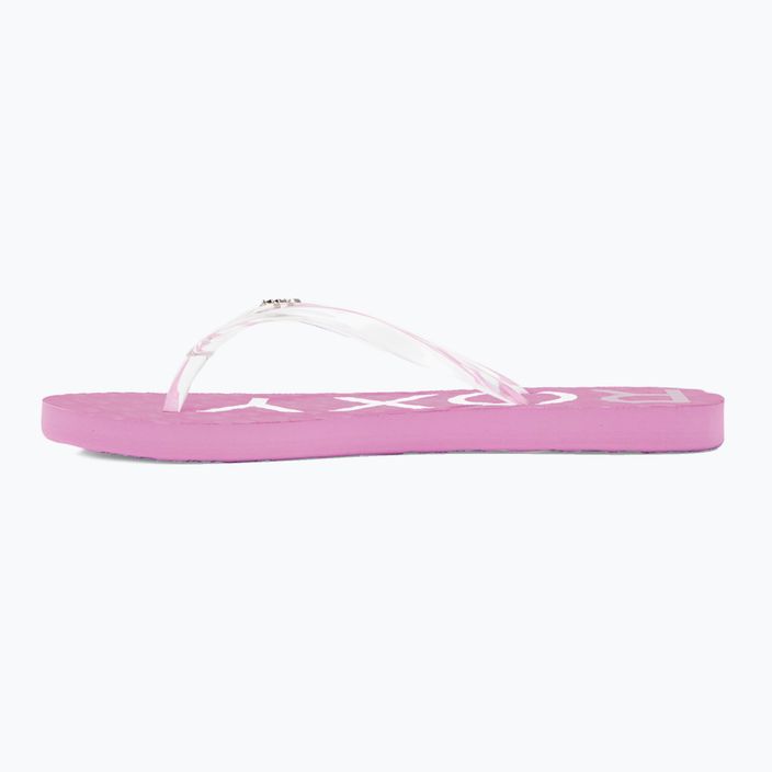 Flip flop pentru femei ROXY Viva Jelly 2021 sheer lilac 10
