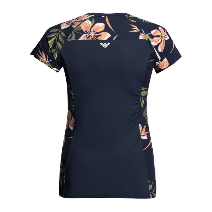 Tricou de înot pentru femei ROXY Printed 2021 mood indigo tropical depht 2