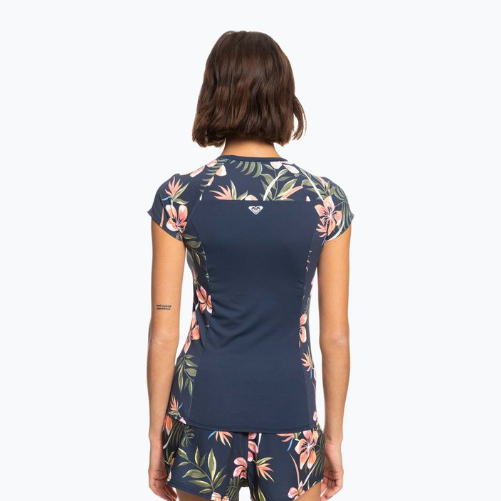 Tricou de înot pentru femei ROXY Printed 2021 mood indigo tropical depht 5