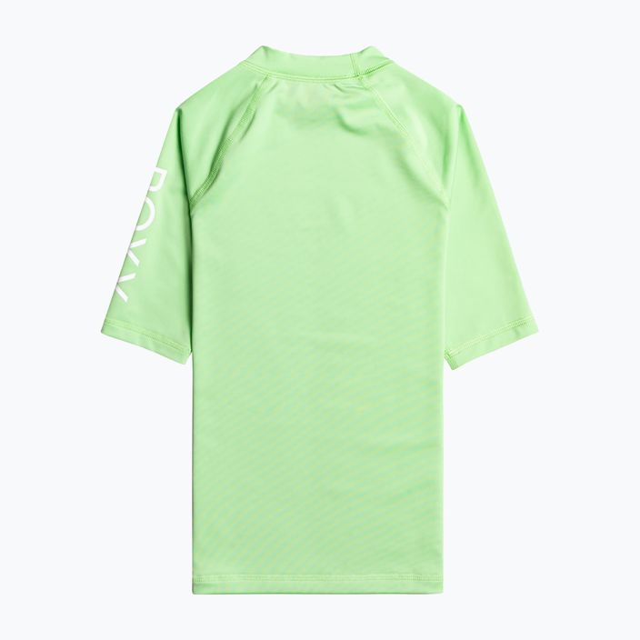 Tricoul de înot pentru copii ROXY Wholehearted 2021 pistachio green 2