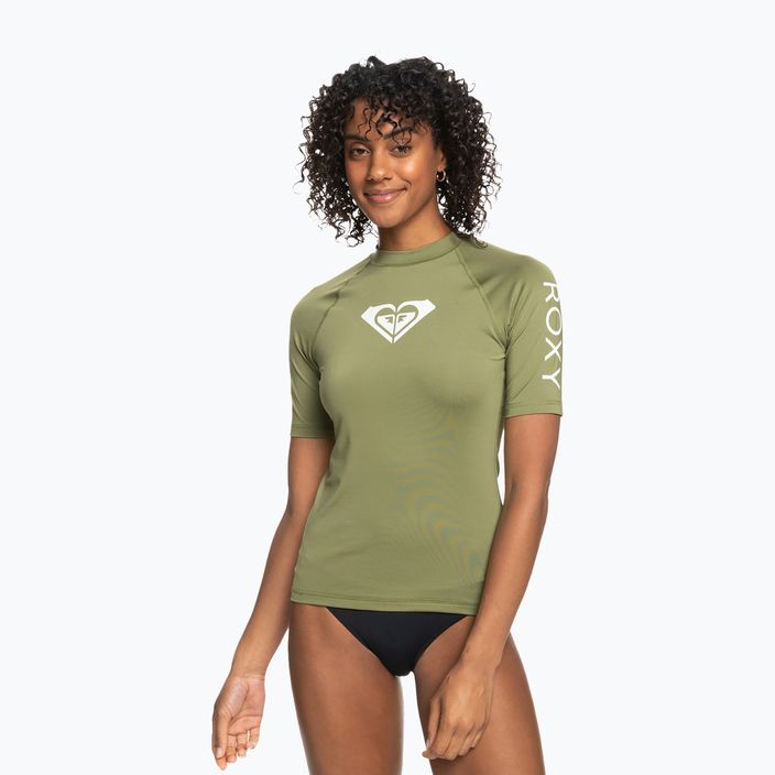 Tricou de înot pentru femei ROXY Whole Hearted 2021 loden green 2