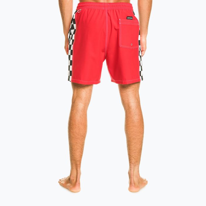 Pantaloni scurți de baie bărbați Quiksilver Original Arch Volley 17" roșu EQYJVV03995-RQC0 3