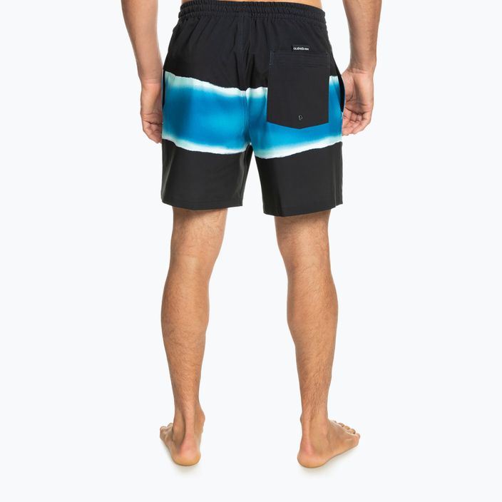 Pantaloni scurți de baie pentru bărbați Quiksilver Surfsilk Air-Brush Volley 17" negru EQYJV04011 3