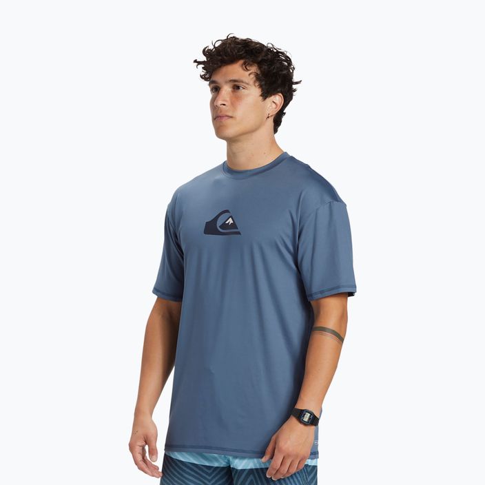 Quiksilver Solid Streak tricou UPF 50+ pentru bărbați albastru marin EQYWR03386-BYG0 6