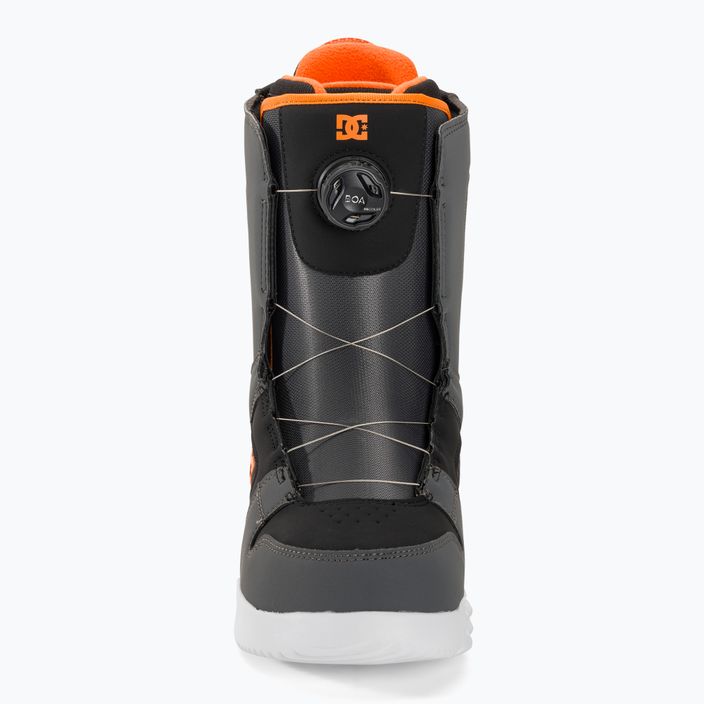Cizme de snowboard pentru bărbați DC Phase Boa gri/negru/portocaliu 3
