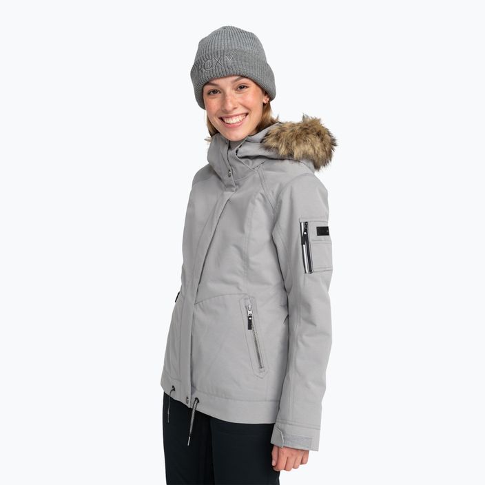 Jachetă de snowboard pentru femei ROXY Meade heather grey 2