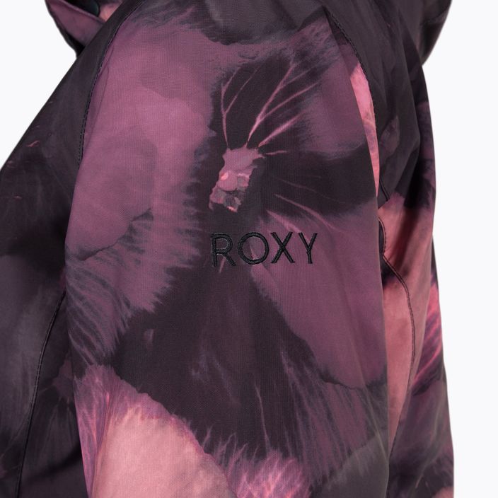 Jachetă de snowboard pentru femei ROXY Jetty true black pansy 5