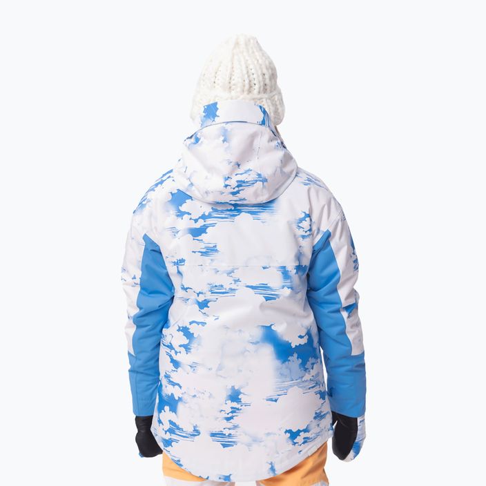 Jachetă de snowboard pentru femei ROXY Chloe Kim nori albastru azur 3