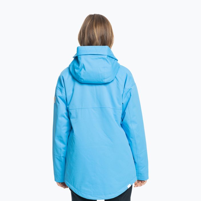 Jachetă de snowboard pentru femei ROXY Chloe Kim albastru azuriu 2