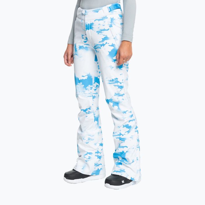 Pantaloni de snowboard pentru femei ROXY Chloe Kim ROXY Chloe Kim nori albastru azur 2