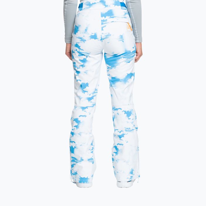 Pantaloni de snowboard pentru femei ROXY Chloe Kim ROXY Chloe Kim nori albastru azur 3