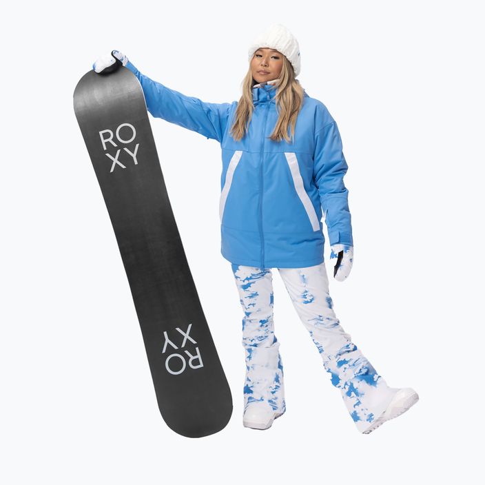 Pantaloni de snowboard pentru femei ROXY Chloe Kim ROXY Chloe Kim nori albastru azur 5