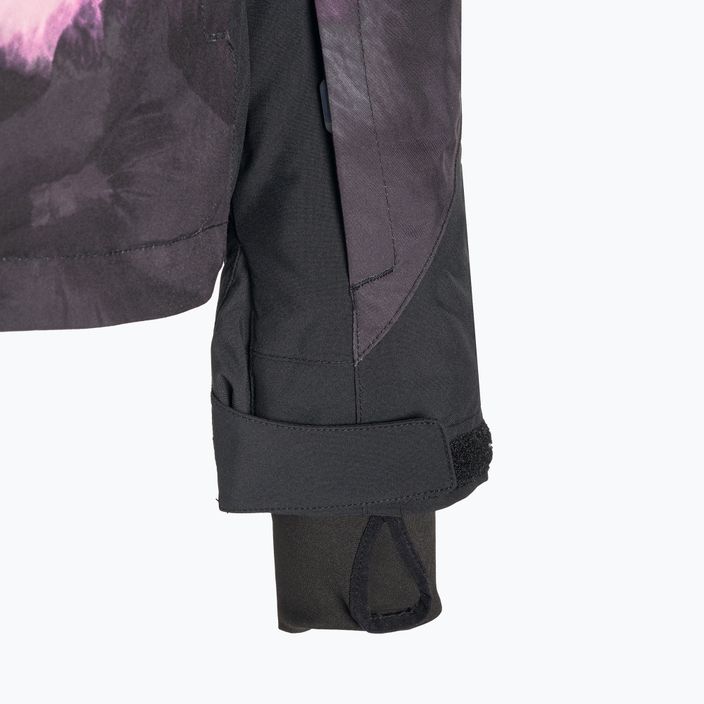 Jachetă de snowboard pentru femei ROXY Jet Ski Premium negru adevărat panseluță de culoare neagră 6