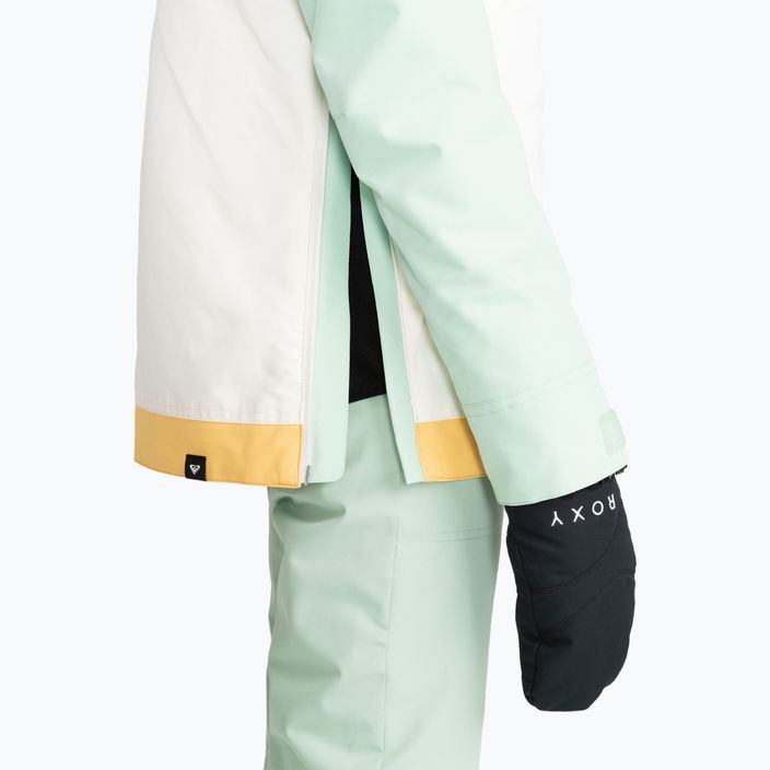Jachetă de snowboard pentru femei ROXY Shelter cameo green 8