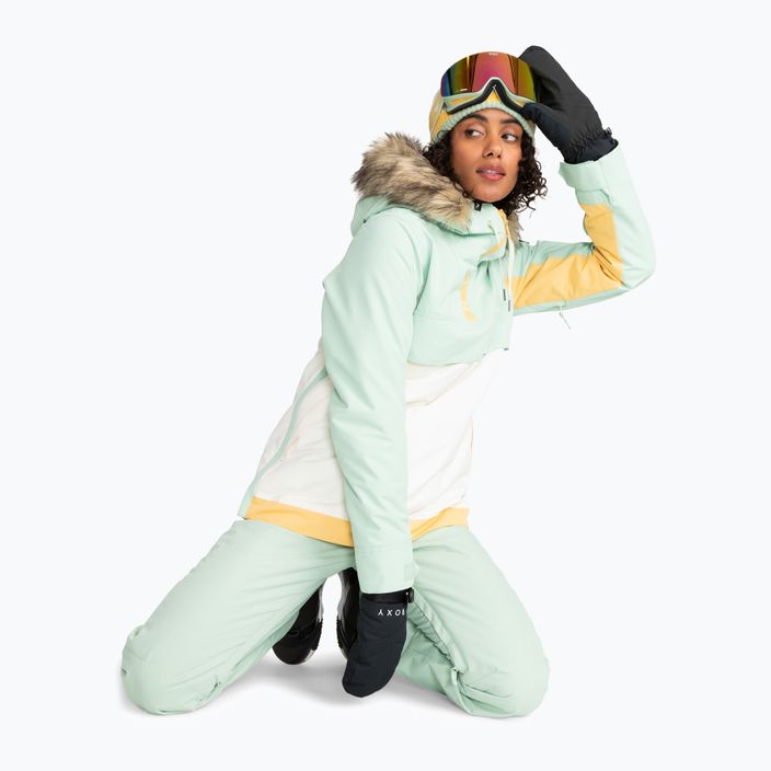 Jachetă de snowboard pentru femei ROXY Shelter cameo green 9