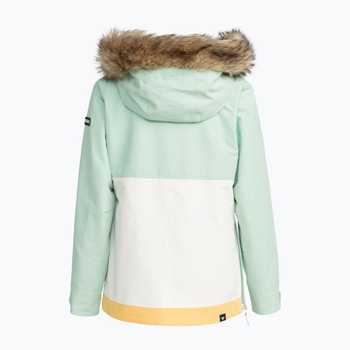 Jachetă de snowboard pentru femei ROXY Shelter cameo green 11