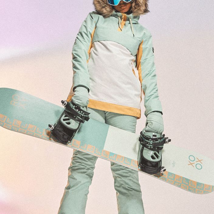 Jachetă de snowboard pentru femei ROXY Shelter cameo green 12