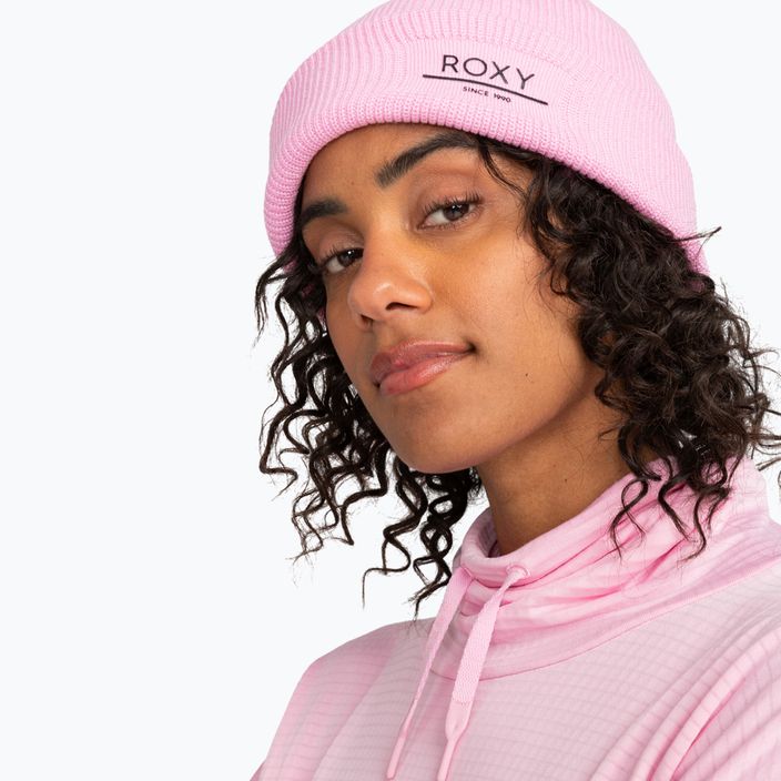 Șapcă de snowboard pentru femei ROXY Folker Beanie Beanie roz înghețată 8
