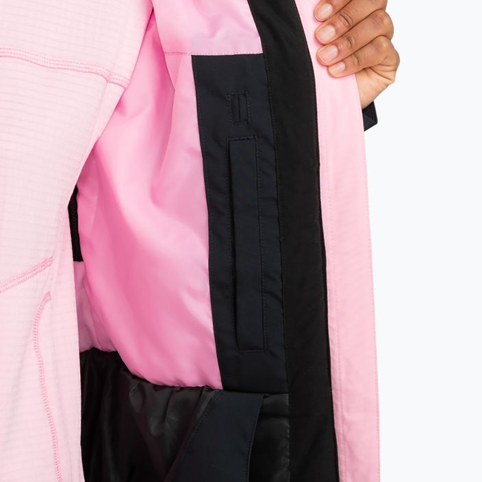 Jachetă de snowboard pentru femei ROXY Free Jet Block Free Jet roz înghețată 6