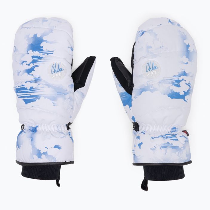 Mănuși de snowboard pentru femei ROXY Flint Creek Mitt albastru azuriu nori 3