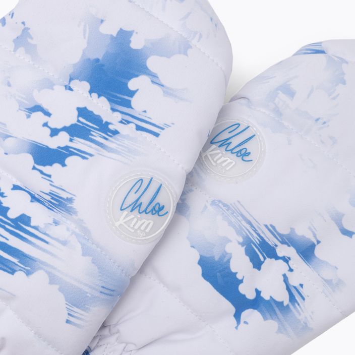Mănuși de snowboard pentru femei ROXY Flint Creek Mitt albastru azuriu nori 4