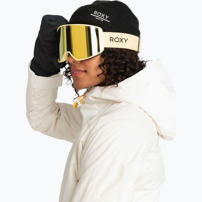 ROXY Storm Ochelari de snowboard pentru femei sunset gold/gold ml 10