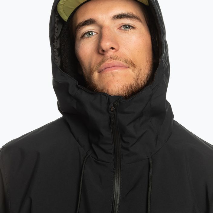 Jacheta de snowboard Quiksilver High In The Hood pentru bărbați negru adevărat 4