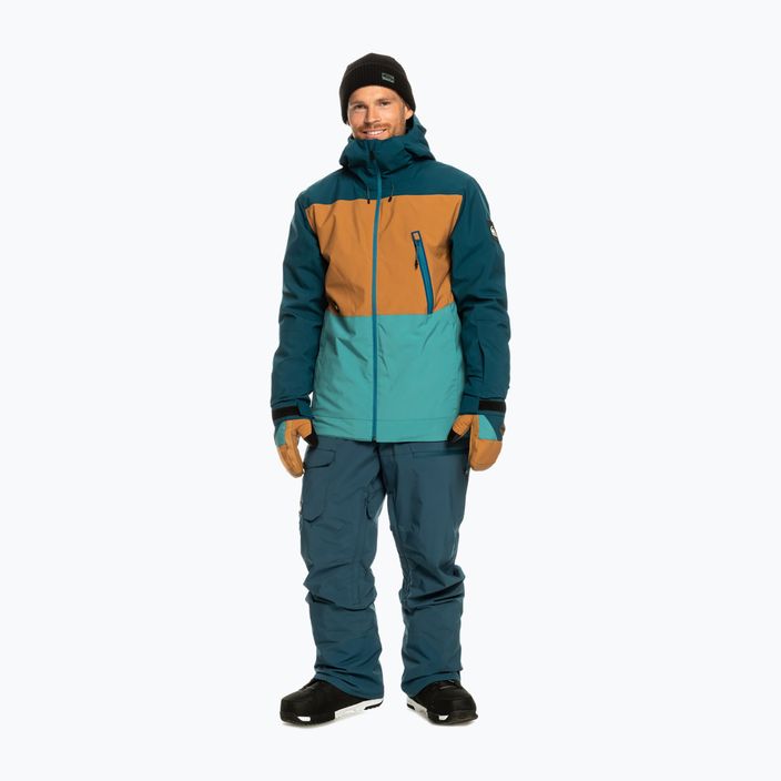 Pantaloni de snowboard pentru bărbați Quiksilver Utility majolica blue 8