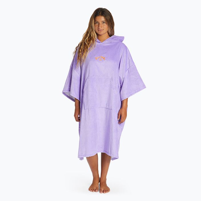 Poncho pentru femei Billabong Hooded lilac breeze