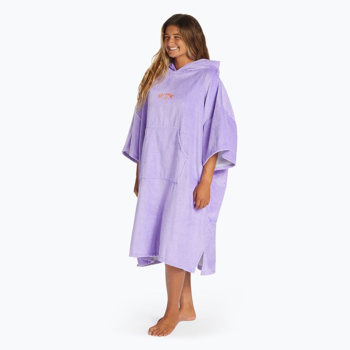 Poncho pentru femei Billabong Hooded lilac breeze 2