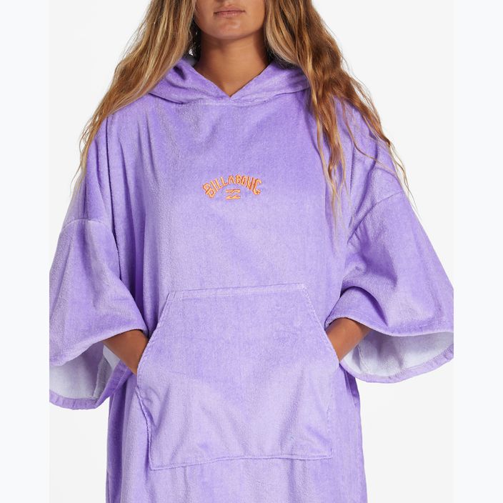 Poncho pentru femei Billabong Hooded lilac breeze 4