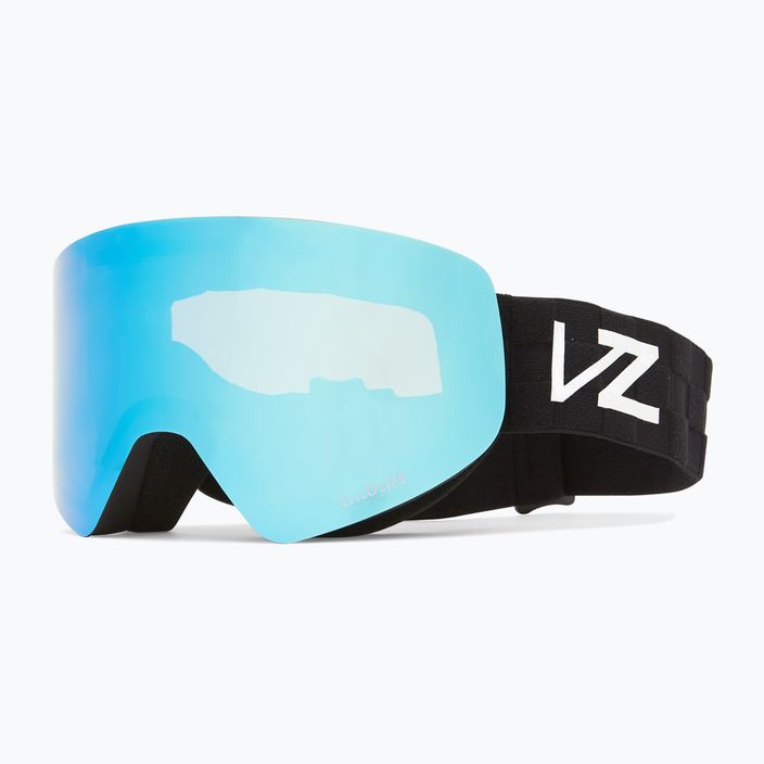 Ochelari de snowboard VonZipper Encore negru satinat/strălucitor de viață stelar cromat 5