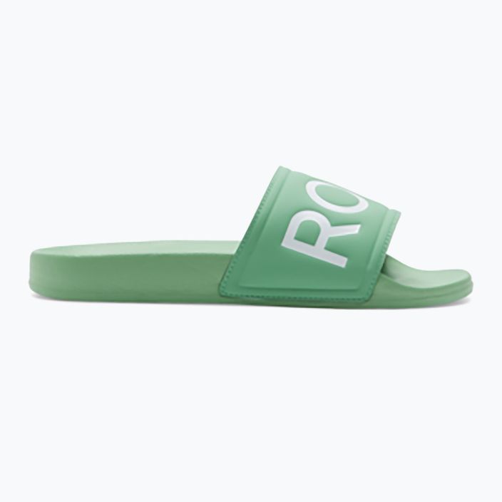 Papuci pentru femei  ROXY Slippy II green 3
