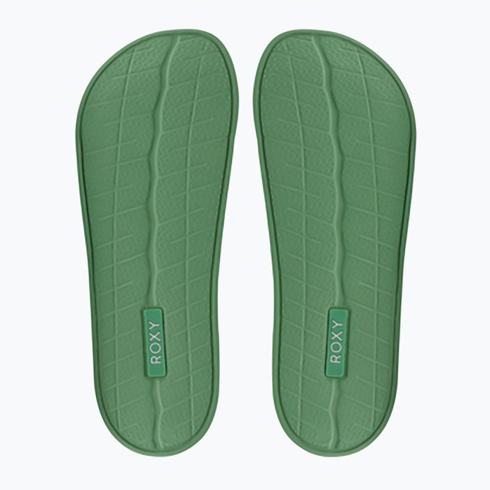 Papuci pentru femei  ROXY Slippy II green 6