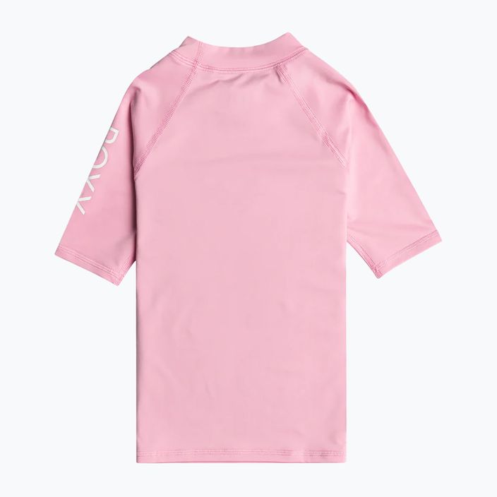 Tricou de înot pentru copii ROXY Whole Hearted prism pink 2