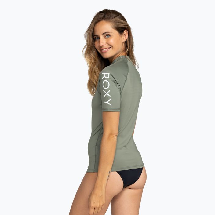 Tricou de înot pentru femei  ROXY Whole Hearted agave green 4