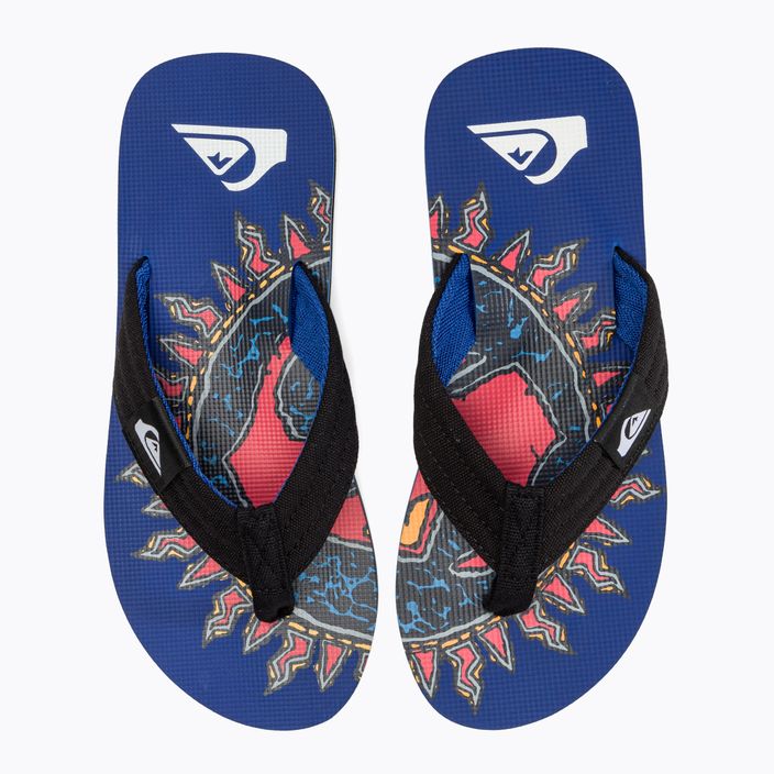 Papuci pentru bărbați Quiksilver Molokai Layback II blue 4 8