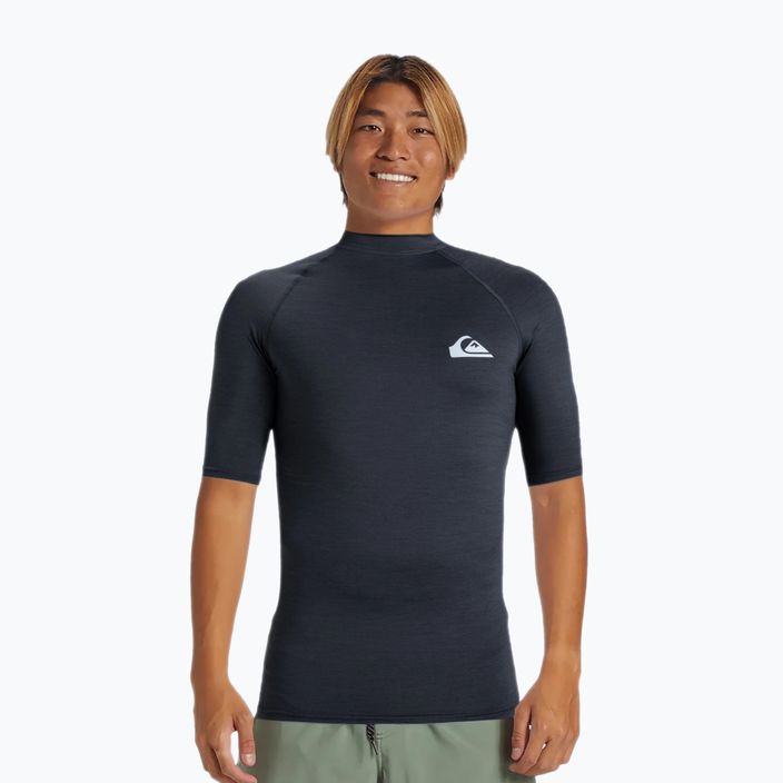 Quiksilver Everyday UPF50 cămașă de înot pentru bărbați Dark Navy Heather