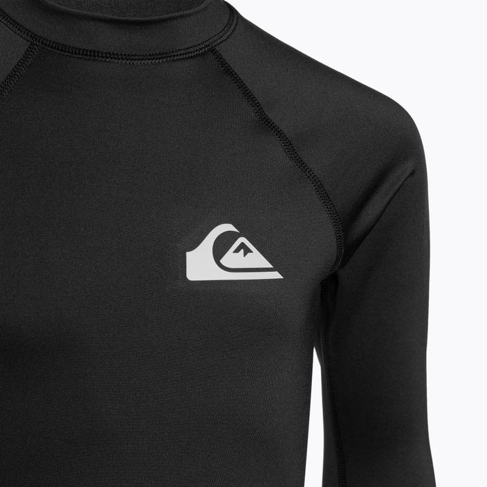 Longsleeve de înot pentru copii Quiksilver Everyday UPF50 black 3