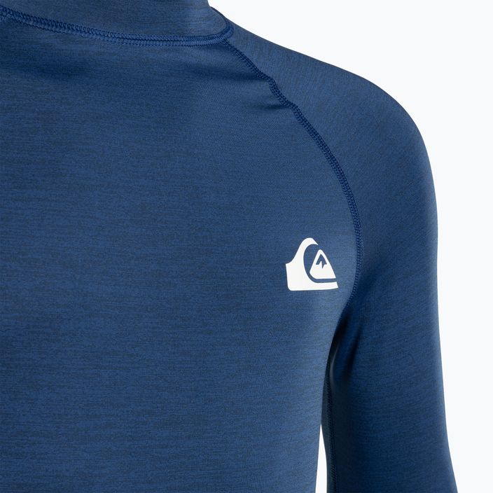 Longsleeve de înot pentru bărbați Quiksilver Everyday UPF50 monaco blue heather 3