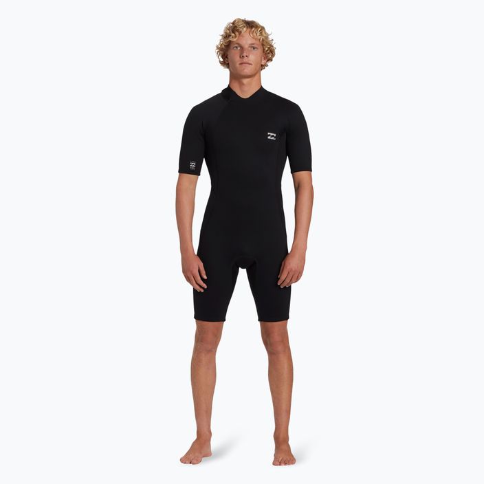 Costum de înot pentru bărbați Billabong 2/2 mm Foil FL Spring black 2