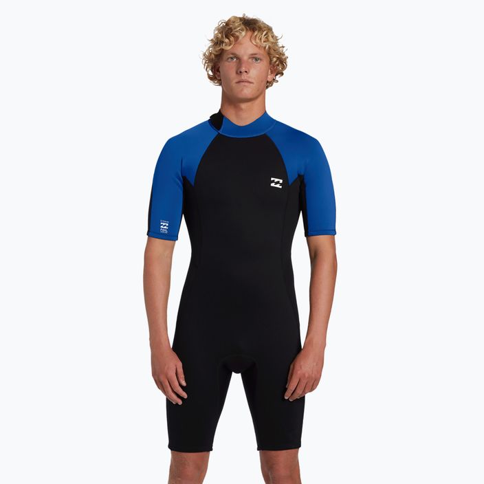 Costum de înot pentru bărbați Billabong 2/2 mm Foil FL Spring mid blue