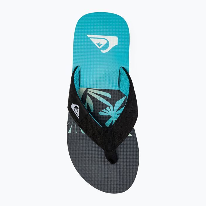 Papuci pentru bărbați Quiksilver Molokai Layback II blue / black / blue 5