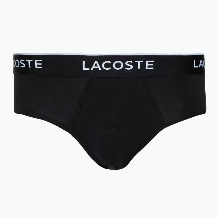 Slip pentru bărbați Lacoste 8H3472 3 pary black 2