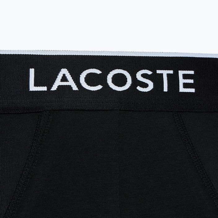 Slip pentru bărbați Lacoste 8H3472 3 pary black 4