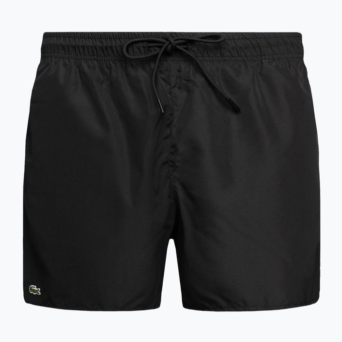 Pantaloni scurți de baie pentru bărbați Lacoste MH6270 DY4 negru 5